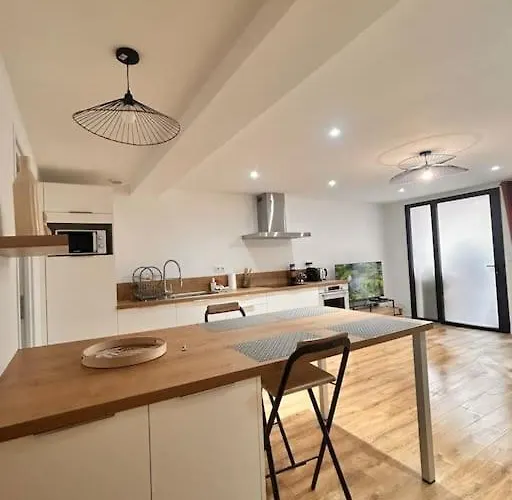 アパート L'instant Paisible 10 Pers Parking Clim モントーバン